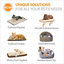 K&H Pet Products Microwavable Pet Bed - Warmer Blue - 9" x 9" - 655199031115