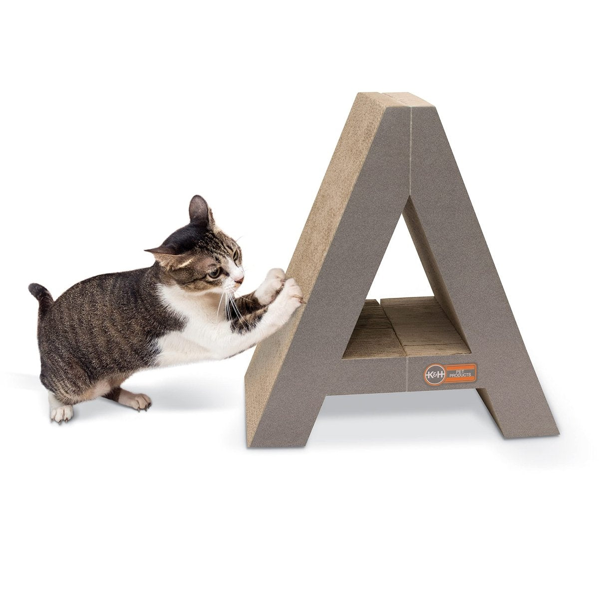 Archie Scratch K&H Pet Scratcher Cardboard Cat Scratcher Toy - Durable Scratching ...