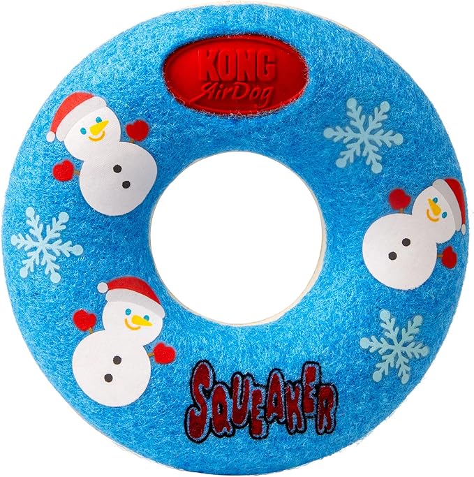 Kong air dog squeaky toy Christmas theme
