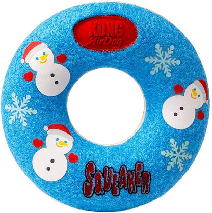 Kong air dog squeaky toy Christmas theme