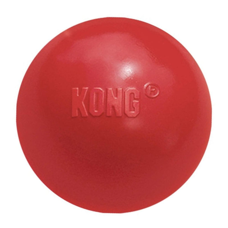 KONG - Ball with Hole - Durable Rubber, Fetch Toy - For Medium/Large Dogs - 035585181127