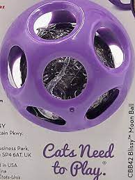 Kong blissy catnip cat toy ball