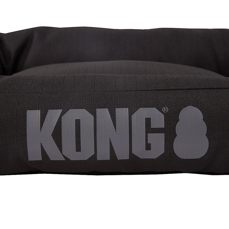 KONG Bolster Cuddler Dog Bed - For Small Breeds - Black - 196481030787