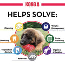 KONG - Classic Dog Toy, Durable Natural Rubber - Fun to Chew, Chase and Fetch - for Medium Dogs - 035585111216