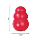 KONG - Classic Dog Toy, Durable Natural Rubber - Fun to Chew, Chase and Fetch - for Medium Dogs - 035585111216