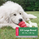 KONG - Classic Dog Toy - Durable Natural Rubber - Fun to Chew, Chase and Fetch - for XXL Dogs - 035585111414