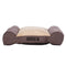 KONG Durable Plush Lounger Dog Bed - Black - 737257884618