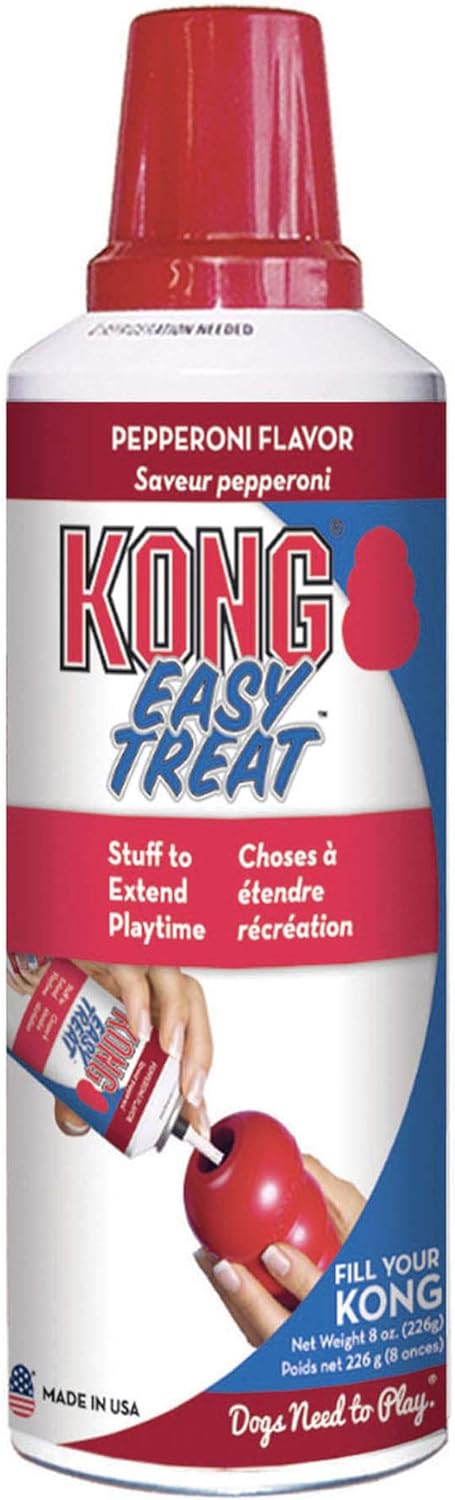 Kong easy treat pepperoni flavor 8oz dog treat