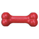 KONG Goodie Bone - Rubber Dog Toy - Dental Dog Toy for Teeth & Gum Health - Durable Dog Chew Toy - Hard Rubber Bone for Dogs - Fillable Toy for Dispensing Treats - Medium Dogs - 611932100111