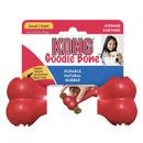 KONG Goodie Bone - Rubber Dog Toy - Dental Dog Toy for Teeth & Gum Health - Durable Dog Chew Toy - Hard Rubber Bone for Dogs - Fillable Toy for Dispensing Treats - Small Dogs - 035585780108