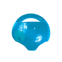 KONG - Jumbler Ball - Interactive Fetch Dog Toy with Tennis Ball - for Large/Extra Large Dogs (Assorted Colors) - 035585034089