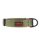 KONG Max HD Ultra Durable Neoprene Padded Dog Collar - Small - Green - dog collar - 737257978461