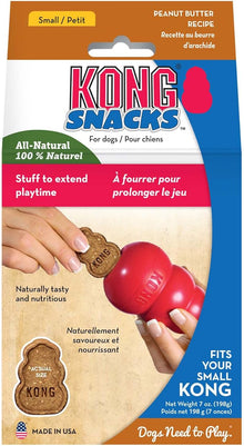 Kong peanut butter snacks small 7oz