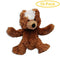 KONG Plush Teddy Bear Dog Toy X - Small - 3.5" - 035585020310