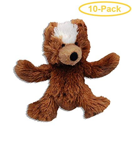 KONG Plush Teddy Bear Dog Toy X - Small - 3.5" - 035585020310