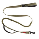 KONG Reflective Shock Absorbing Hands - Free Bungee Dog Leash - 6' - Green - dog leash - 737257983571