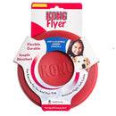 Kong Rubber Flyer,Large 1ct Red - 035585129082