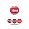 KONG Signature Assorted Balls for Fetch and Retrieving (Medium (4 Pack)) - dog ball toy - 035585523057