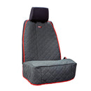 KONG Single Seat Cover for Pets - Durable and Waterproof - Grey/Red - 810381035481