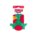 KONG Squeezz Dental Roller Bone Dog Toy - dog bone toy - 035585498720