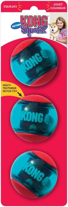 Kong squeezz dog toy ball