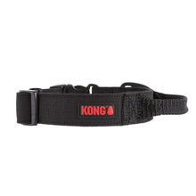 Kong Ultra Durable Padded Comfort Handle Dog Collar (Large, Black)
