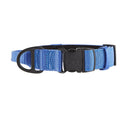 KONG Ultra Durable Padded Comfort Handle Dog Collar - Medium - Blue - dog collar - 737257983007