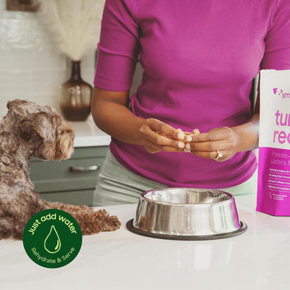 Lamb recipe frozen raw sliders for dogs smallbatchdog