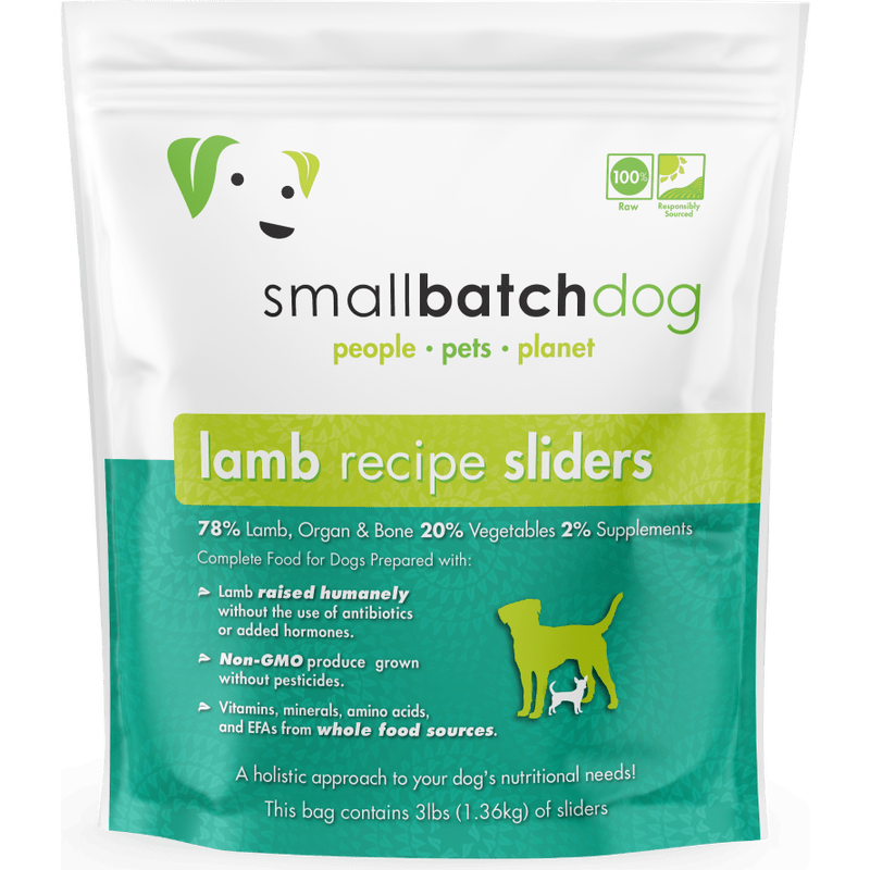 Lamb recipe sliders 3lbs smallbatchdog