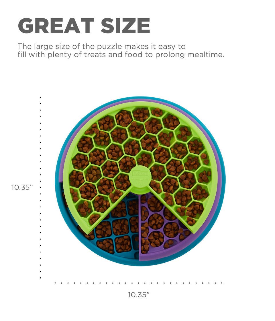 Lickin layers outward hound food bowl spinning