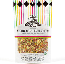 Lord Jameson celebration superfetti superfood sprinkles organic coconut 3oz dog treats