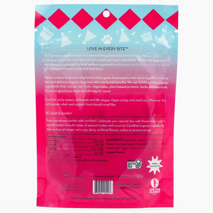Lord Jameson: Confetti Cake 3oz - Small Breed Dog Treats - Soft & Chewy, PB & Coconut Flavor, Training & Little Reward - 679628445403