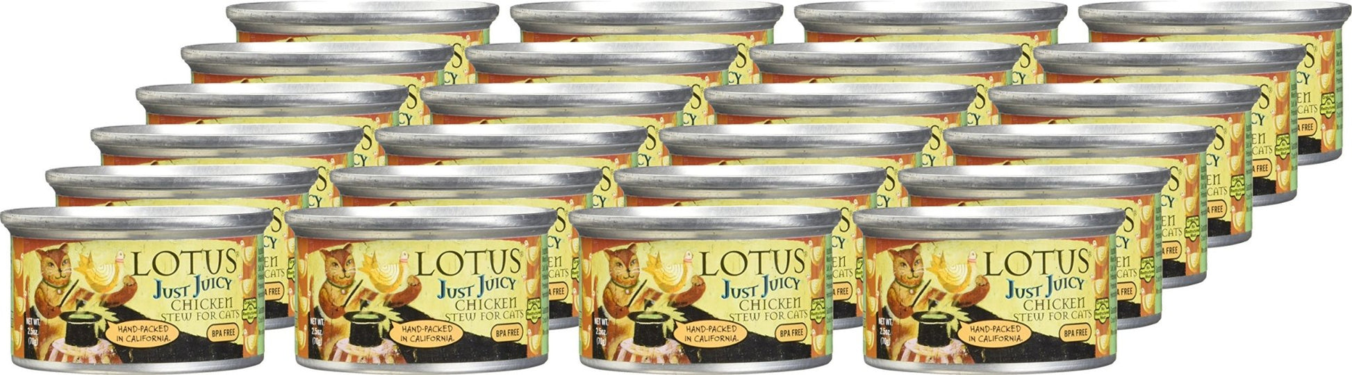 Lotus Just Juicy Chicken Stew Cat Food - 2.5 oz