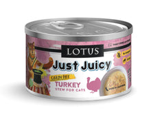 Lotus Just Juicy Turkey Stew Cat Food - 2.5 oz
