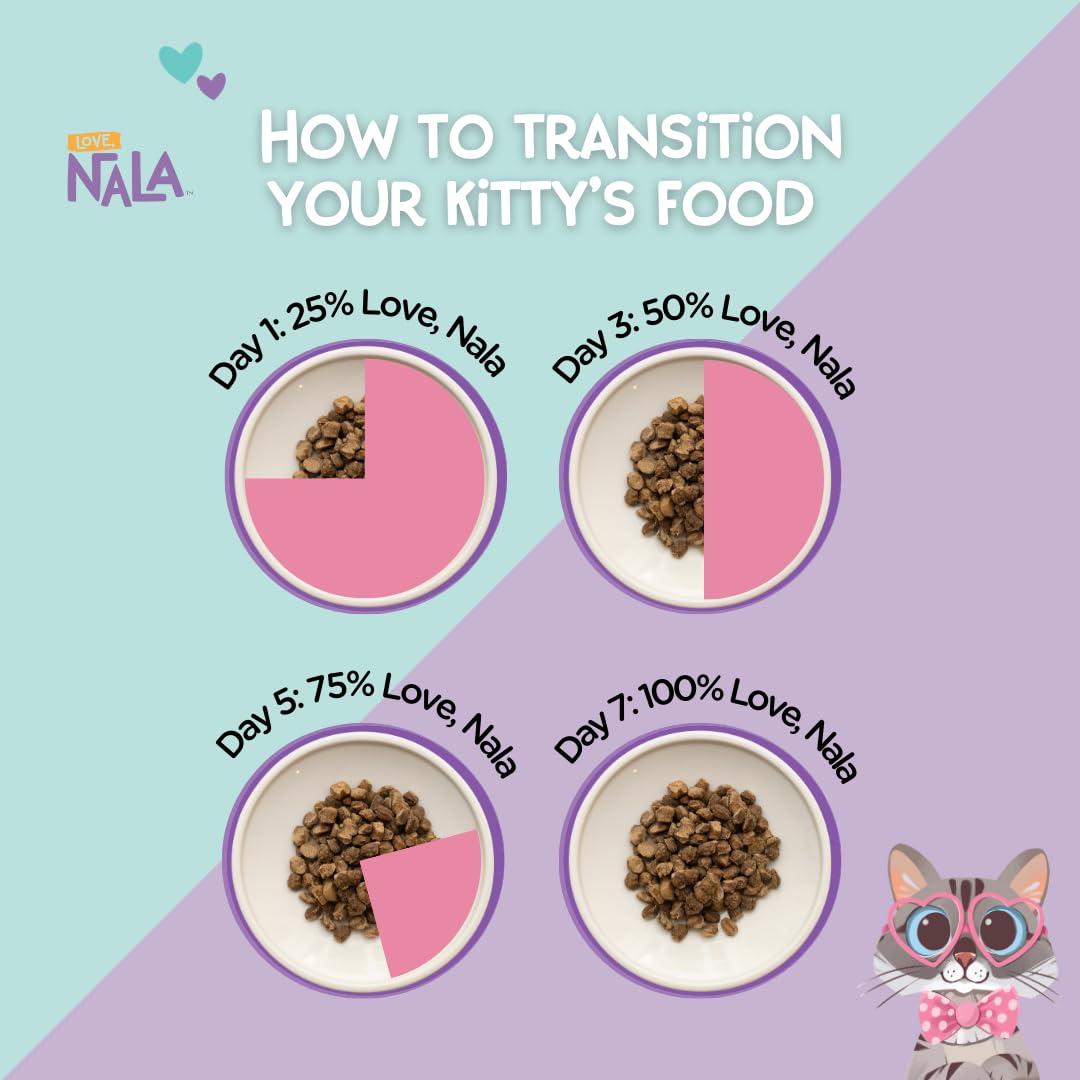 LOVE Nala Beef Air Dried Cat Food - Complete & Balanced Cat Food for All Life Stages - 1 Bag - 1 lb - dry cat food - 810113200538