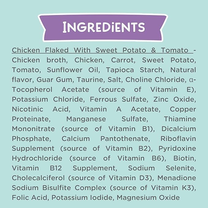 Love nala chicken flaked sweet potato tomato recipe flaked in broth 2.1lb 2.8oz case of 12