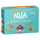 LOVE, NALA Natural Adult Cat Wet Food - FLAKED Chicken with Carrot & Sweet Potato in Broth - Grain Free - Added Minerals & Vitamins - 2.4 lbs - 12 Pack - cat food - 810113200279