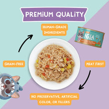 LOVE, NALA Natural Adult Cat Wet Food - FLAKED Chicken with Carrot & Sweet Potato in Broth - Grain Free - Added Minerals & Vitamins - 2.4 lbs - 12 Pack - cat food - 810113200279