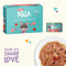 LOVE, NALA Natural Adult Cat Wet Food - FLAKED Salmon in Broth - Grain Free - Non - GMO - Lean Protein with Omega 3 - Digestive Fiber Blend - Added Minerals & Vitamins - 12 Pack - 2.4 lbs - cat food - 810113200286