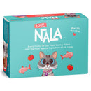 LOVE, NALA Natural Adult Cat Wet Food - FLAKED Salmon in Broth - Grain Free - Non - GMO - Lean Protein with Omega 3 - Digestive Fiber Blend - Added Minerals & Vitamins - 12 Pack - 2.4 lbs - cat food - 810113200286