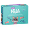 LOVE, NALA Natural Adult Cat Wet Food - FLAKED Tuna and Salmon in Broth - Grain Free - Non - GMO - Lean Protein - Omega 3 - Digestive Fiber Blend - Added Minerals & Vitamins - cat food - 810113200316