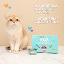 LOVE, NALA Natural Adult Cat Wet Food - FLAKED Tuna with Carrot & Green Pea in Broth - Grain Free - Added Minerals & Vitamins - 2.4 lbs - 12 Pack - cat food - 810113200262