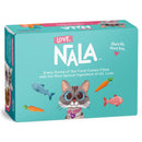 LOVE, NALA - Natural Adult Cat Wet Food - Pate Tuna, Carrot, & Salmon Recipe - Grain Free - Non - GMO - Digestive Fiber Blend - Minerals - Vitamins - 12 Pack - 2.4 lbs - cat food - 810113200255