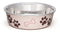 Loving Pets Bella Dog Bowls - Dog Food Water Bowl - No Tip Stainless Steel - Large - Paparazzi Pink - dog bowl - 842982074026