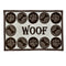 Loving Pets Bella Fashion Mat for Dogs - Woof Chenille Dog Mat - 842982075702