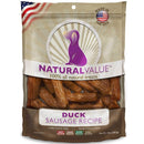 Loving Pets Natural Value All Natural Soft Chew Duck Sausages For Dogs, 13 - Ounce - 842982080713