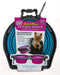 Loving Pets Travel Double Diner Dog Bowl - Blue - Small - dog bowl - 842982079915