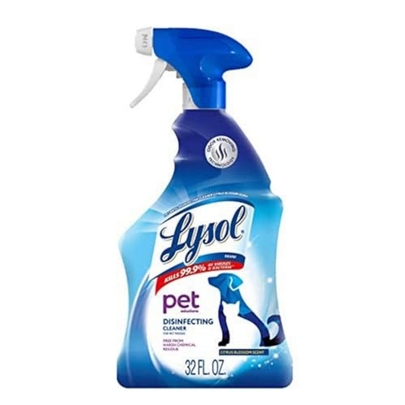 Lysol Pet Solutions Disinfecting Cleaning Spray For Pet - Citrus Blossom Scent - 32 Fl Oz. - cleaning spray - 019200996532