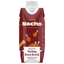 Made by nacho cage free Turkey bone broth 11oz cat bone broth topper