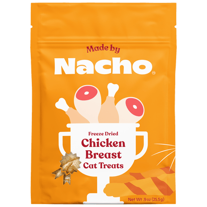 Made by Nacho Freeze Dried Chicken Breast Cat Treats .9oz